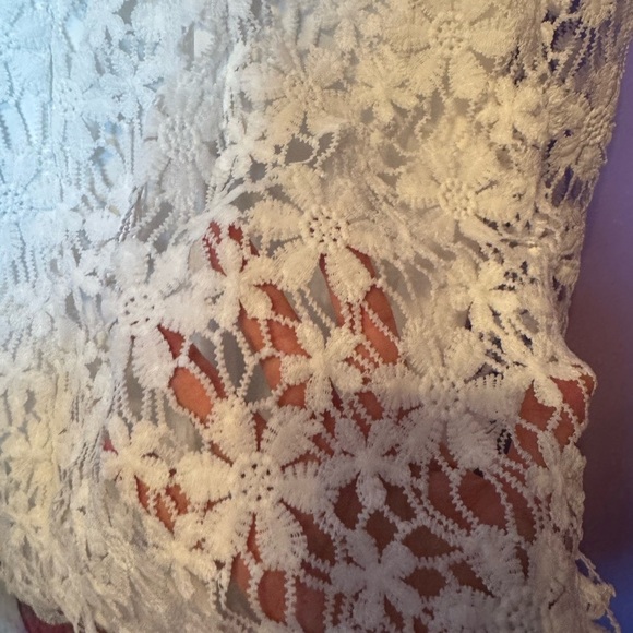 Southern Fried Chics White Lace Jumpsuit xxxl NWT - Picture 8 of 10